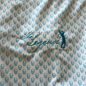 Peter Millar Summer Comfort skull in one golf shirt! The Legend!